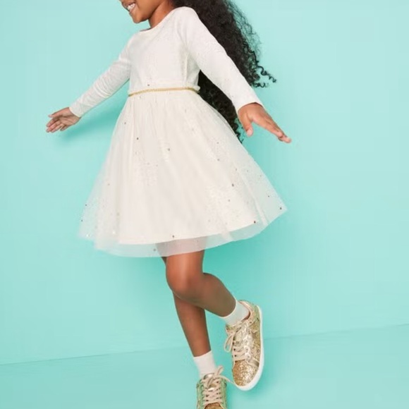 Hanna Andersson Other - Hanna Andersson White Tulle skater dress‎ size 10